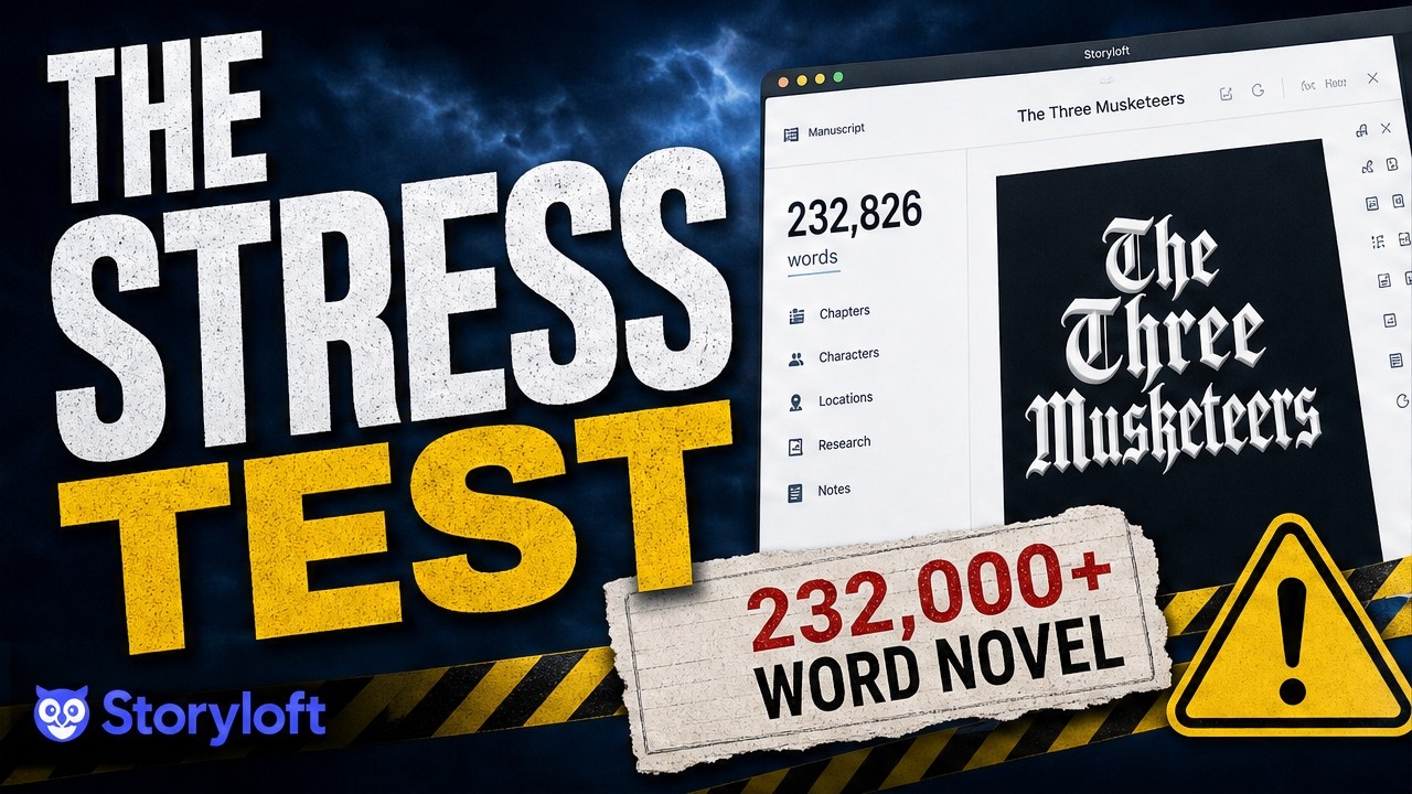 Can a Book Writing App Handle a 250,000-Word Novel?