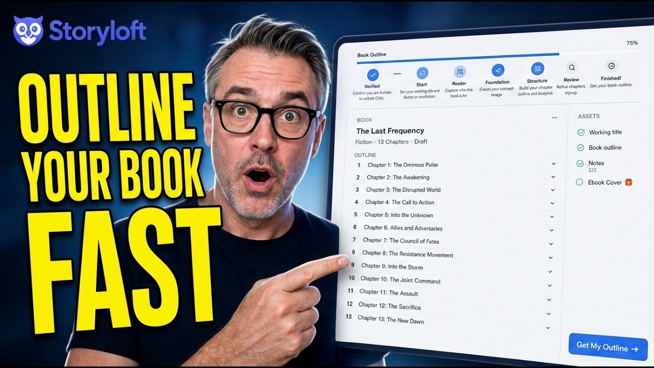 Free Novel Outline Generator for Authors | Build a Complete Book Outline in Minutes