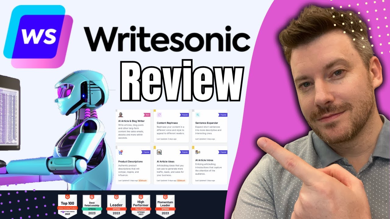 Writesonic Review - MUST-WATCH Before Trying (2023)