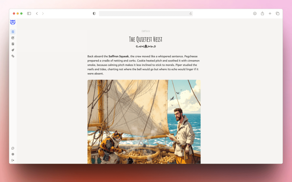 Storyloft offers authors Focus Mode. Focus Mode lets you remove all distractions and focus on writing.