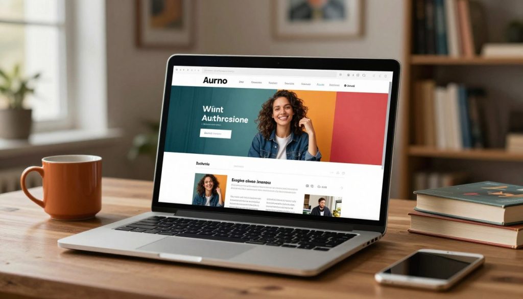 author website design author website design