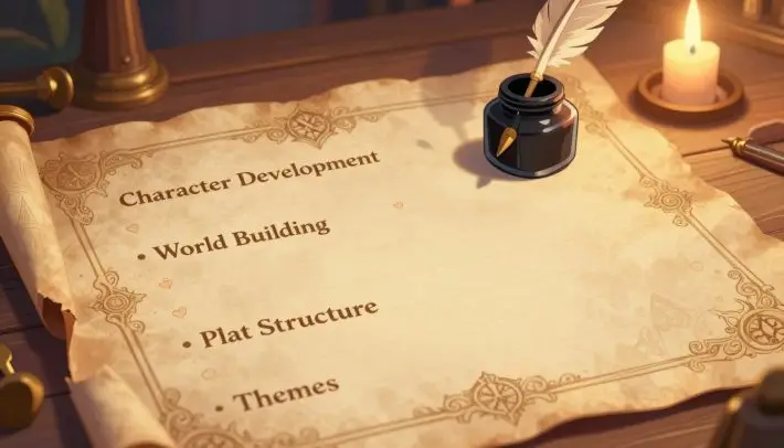 fantasy novel outline
