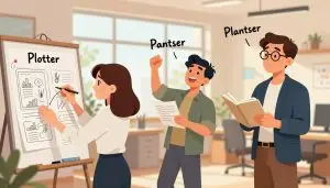 Plotter vs Pantser vs Plantser Explained