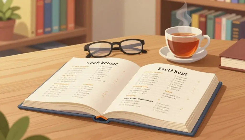 self help book structure