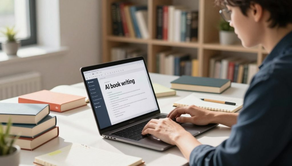AI book writing software