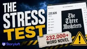 Can a Book Writing App Handle a 250,000-Word Novel?