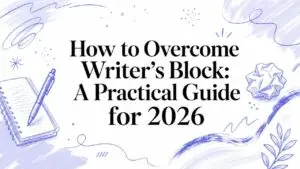 How to Overcome Writer’s Block: A Practical Guide for 2026