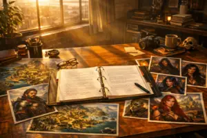 How to Build a Worldbuilding Bible: Templates & Character Art Integration