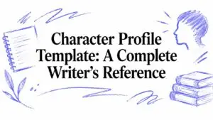 Character Profile Template: A Complete Writer’s Reference