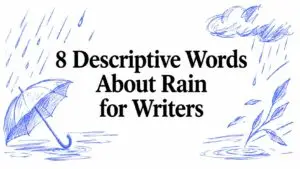 8 Descriptive Words About Rain for Writers