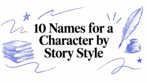 10 Names for a Character by Story Style